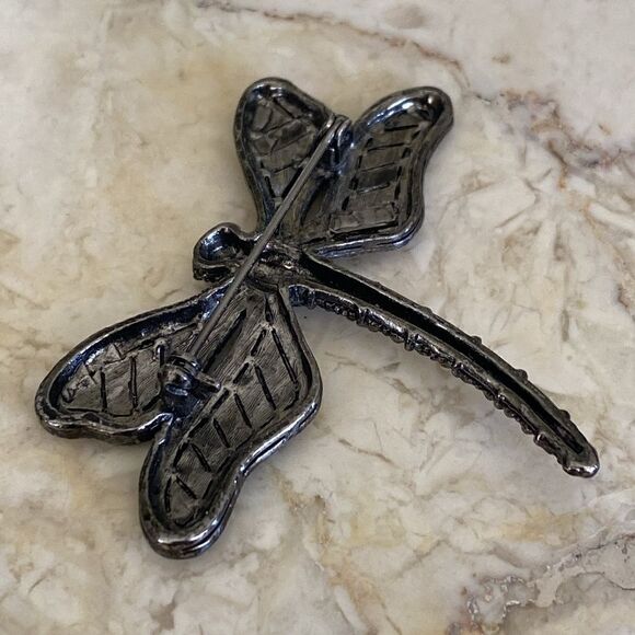 Two Dragonfly Brooches - Picture 6 of 7